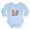Sky Blue, variant on CafePress - Colorful Corgi Puppy Body Suit - Long Sleeve Cotton Baby Bodysuit