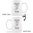 thumbnail image 5 of Proud to Be a Nurse Ceramic Mug-11oz Coffee Milk Tea Mug Cup with Handle,Nurse Appreciation Gifts,Nurse Week Gifts,Gifts for School Nursing Students, 5 of 5