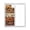 Burnt Orange, variant on Static Cling Non Adhesive Window Film, Grey Green Dog Paws Window Privacy Film Frosted, Farmhouse Vintage Modern Brown Wood Opaque Window Coverings for Small Windows, Home, 17.7 x 39.3 Inches
