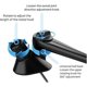 thumbnail image 3 of 2 Piezas De Platillos Para Coche, Mini Platillos De Batería Con Clip Para El Salpicadero Y La Rejilla De Ventilación Del Coche, Con Brazo De Tensión Ajustable, 3 of 7