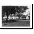 thumbnail image 2 of Historic Framed Print, Mt. Vernon mansion, rear view from offices, 17-7/8" x 21-7/8", 2 of 9