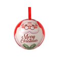 thumbnail image 2 of 2 Pcs Christmas Candy Ball Box Hanging Decorations, Tinplate Candy Balls Jars, Christmas Tree Hanging Ball Pendant for Xmas Decor, Gifts, 2 of 8