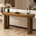 thumbnail image 4 of 59'' Farmhouse Narrow Entryway Table, Long Wood Console Table, Sofa Table Behind the Couch for Living Room Hallway Entrance, 4 of 8
