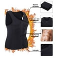 thumbnail image 3 of MANSON Gynecomastia Compress Zipper Vest, 3 of 5