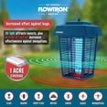 thumbnail image 5 of Flowtron Electric Bug Zapper, 1.5 Acre Outdoor Insect Killer, Dual 40W UV Bulb, 5600V Grid (Blue), 5 of 8