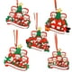 thumbnail image 2 of Adornos Colgantes Para Árboles De Navidad Con Cordón Árbol De Navidad Estrellas Adorno Familiar Diy Saludos Escritos A Mano Colgante Regalo Para Amigos O Familiares Noticed AP006776-01, 2 of 6
