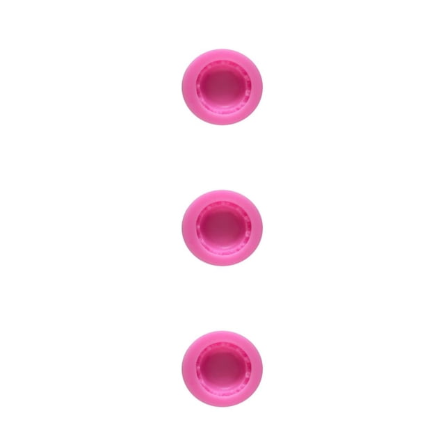 Transemion 1/2/3/5 Fondant Mold Portable Replacement Flexible Home Kitchen Bakery Baking Pastry Cake Pudding Chiffon Mould Accessories Type 4 3PCS