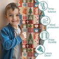 thumbnail image 3 of Blackout Kids Curtains,Multicolor Christmas Icon Pattern Childrens Insulated Curtains Set Of 2,Bedroom Essentials,Toddler Room Decor 42"x84", 3 of 5