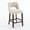 Beige, variant on Vknow Furniture Bar Stools Set of 2, 26" Upholstered Counter Height Bar Stools, Modern Counter Stools with Wood Legs for Kitchen Island Dining Room Bar,Green