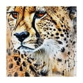 thumbnail image 4 of Acheng Cheetah Spots Fur Square Tablecloth Great for Home Kitchen/Parties/Holiday Dinner 100% Polyester Fiber 36*36, 4 of 8