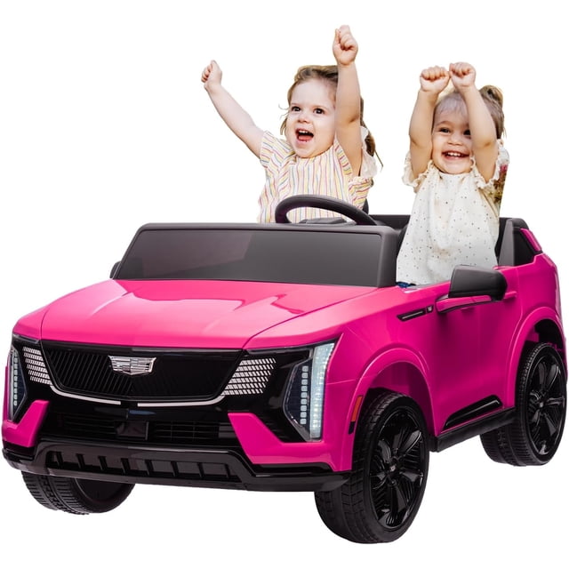 2 Seater Kids Ride On Car for Toddlers Battery Powered Ride On Truck with 2.4G Remote Control, Spring Suspension, Music
