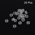 thumbnail image 3 of Earring Pads, 20pack Silicone Clip-on Earring Backs, Soft Earring Backs Replacements Earrings Cushions (Clear,7.5x7mm), 3 of 6