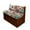 Boho Flower, variant on XYZCANDO Owl Heart Rv Dinette Cushion Covers Universal Bench Cushion Valentine's Day Gifts Rv Accessories Stylish Sofa Covers for 2 Cushion Couch 1 Backrest Cover and 1 Bench Cover Pink
