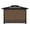 Brown and Coffee, variant on Aoodor 12' x 16' Gazebo Curtain Set Protecting Privacy Side Walls 4 Panels, Curtain Only - Grey