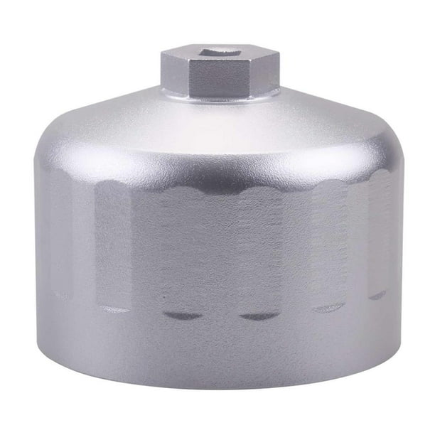 Riwesomey Llave de filtro de aceite redonda Extractor de filtro de aceite Herramienta de extracción de filtro de aceite de automóvil Compatible con Automoción decorativa y accesorios No.1
