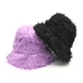 thumbnail image 3 of iHPH7 Womens Winter Hat Camping Hat for Women Furry Bucket Hat Cute Bucket Hats for Women Outdoor Bucket Hats, Purple One Size, 3 of 4