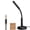 3.5MM, variant on Omnidirectional Condenser Microphone 3.5mm Plug And Play With On Off Switch Flexible Gooseneck Desktop Mic For PC Laptop Phone Tablet Meeting Karaoke Gaming Online Class Black