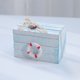 thumbnail image 5 of Caja Del Tesoro Pequeña de Madera Ganfancp Estilo Mediterráneo Organizador de Escritorio Mini Caja de Joyas, 5 of 6