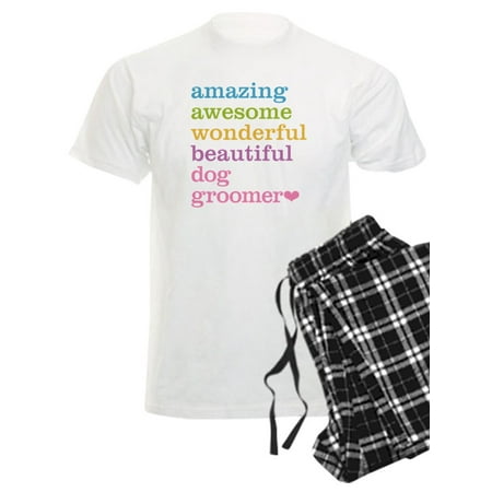 

CafePress - Amazing Dog Groomer - Men s Light Pajamas