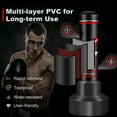 thumbnail image 2 of Heavy Punching Bag for Adults Teens, Heavy Bags for Boxing Freestanding with Gloves, Pump and Jump Rope, Boxing Reflex Ball for Men Training Equipment MMA Fitness Home Gym, 2 of 7