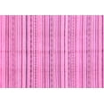 thumbnail image 1 of Ahgly Company Indoor Rectangle Abstract Pink Modern Area Rugs, 2' x 4', 1 of 4