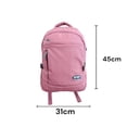 thumbnail image 3 of Mochila Escolar Porta laptop American Bags para Mujer Rosa, 3 of 7