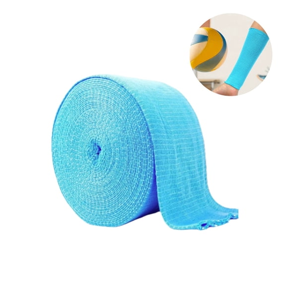 3"x16.4ft Elasticated Tubular Support Bandage for Large Knees Elastic Bandage Wrap Athletic Gauze Roll Woven Bandage Tape 1pack