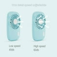 thumbnail image 3 of Handheld Fan Mini Fan Powerful Small Personal Portable Fan Speed Adjustable USB Rechargeable Cooling for Kids Girls Woman Man Home Office Outdoor Travel, 3 of 7