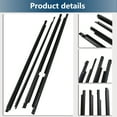 thumbnail image 3 of Car Outside Window Weatherstrip Moulding Seal Belt Replacement for Toyota Corolla 2009-2012, 3 of 5