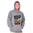 thumbnail image 5 of Fishing Weekend When Reel Fun Happens Zip Up Hoodie Men's Women's Brisco Brands S, 5 of 6