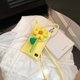 thumbnail image 2 of Pequeño Paquete Bolso de hombro femenino de punto Cáñamo de algodón duradero para el ocio diario (Amarillo) Ehuebsd Para Estrenar, 2 of 9
