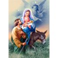 thumbnail image 1 of Diamond Painting (DE8942) 5D diy Square Family of Three Living Room Decor 50x70cm FLhrweasw Nuevo, 1 of 1