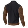 thumbnail image 2 of Betivan Men's Corduroy Top Double Tone Cracked Casual Versatile Shirt Jacket Men's Long Sleeved Lapel Top/shirt Mens Casual Outerwear Warm Fall Winter Clothing, 2 of 6