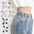thumbnail image 2 of Carroterr Pants Waist Tightener For Pants Women Waist Adjuster Button Waistband Jean T3L8, 2 of 10