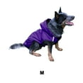 thumbnail image 4 of Guardoinrt Lightweight Packable Dog Jacket Premium High Visibility Stripes For Safety Dog Stylish And Dry Purple M, 4 of 6