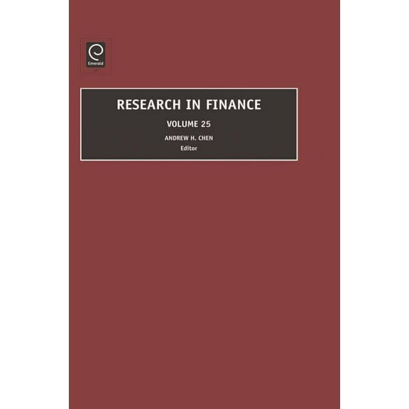 Research in Finance Research in Finance, Book 25, (Hardcover)