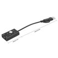 thumbnail image 3 of Carte son externe 2 en 1 Type-C vers o 7.1 canaux pour ordinateur portable, adaptateur o USB, 3 of 4