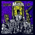 thumbnail image 2 of Men's Misfits Earth A.D.  Graphic Tee Navy Blue 3X Large, 2 of 5