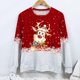 thumbnail image 4 of Sudaderas de Cuello Redondo de Navidad Para Mujer Moda Casual Manga Larga Impreso Ladies Tops Odeerbi ODB206284, 4 of 5