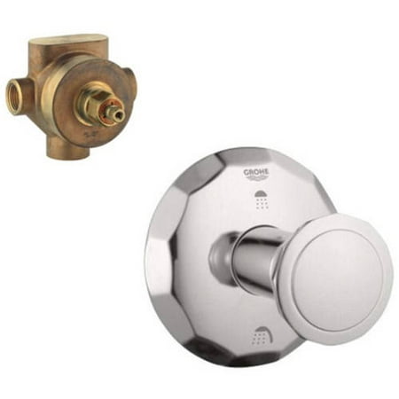 UPC 718426002774 product image for Grohe K19271-29712R-EN0 Kensington Diverter Valve Kit, Brushed Nickel | upcitemdb.com