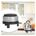 thumbnail image 4 of 300W Mini Electric Stove Iron Hot Plate Tea Coffee Pot Warmer Heater for Home Office Dormitory Teapot Cup Warmer ,Fast Heating, 4 of 6
