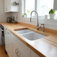 thumbnail image 6 of Maple Wood Backsplash, 25x4x3/4 inches, USA-Grown Solid Hardwood, Pre-Sanded & Pre-Finished, Ready to Use, Ideal for Pairing with CONSDAN Butcher Block Countertop, 6 of 6