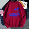 thumbnail image 2 of Vedolay Plus Size Tops Womens Long Sleeve Sweatshirts Crewneck Casual Loose Fall Clothes,Red L, 2 of 3