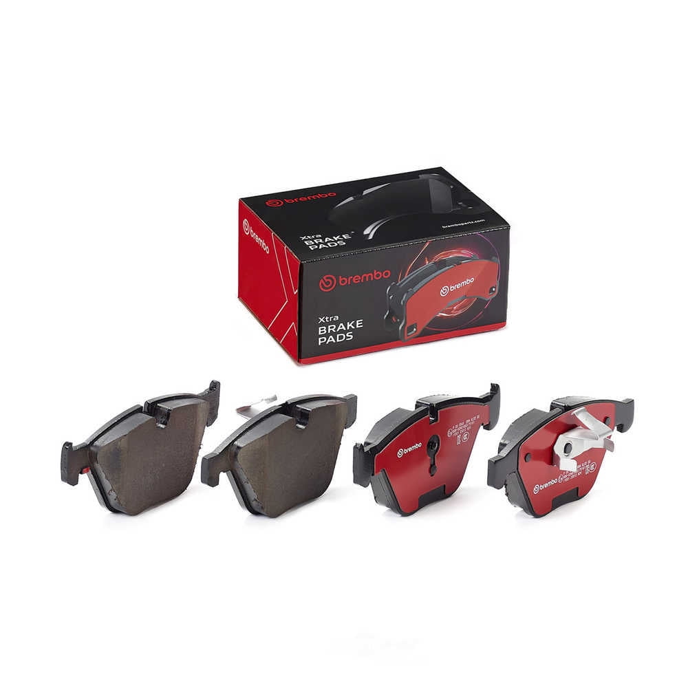 Brembo P06054X XTRA Low-Met Disc Brake Pad Set