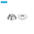 thumbnail image 3 of Uxcell M3 Finish Countersunk Washer 10pcs 10mmx3mm 304 Stainless Steel Finishing Cup Washer Screw Bolt Head Gasket, 3 of 6