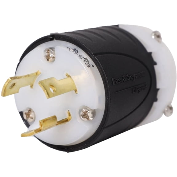 L530P Connector OEME Plug Twist-Lock 125V 30A 2P 3W