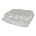 thumbnail image 1 of DPK 50 oz 8 x 8 in. Hinged Container, Clear, 1 of 1