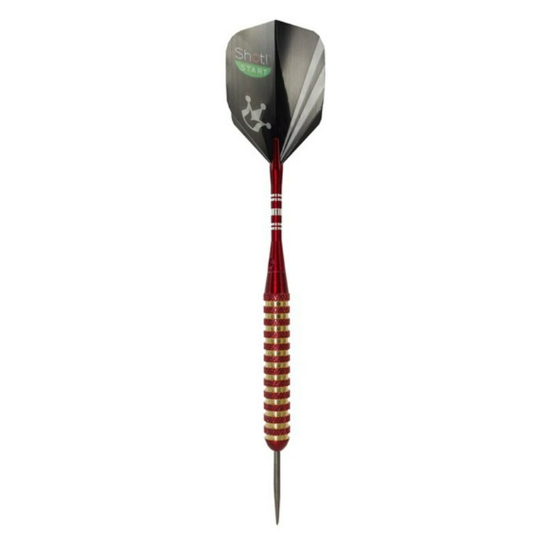 Shot Darts Joker Plated Brass Steel Tip Dart Set - Walmart.com