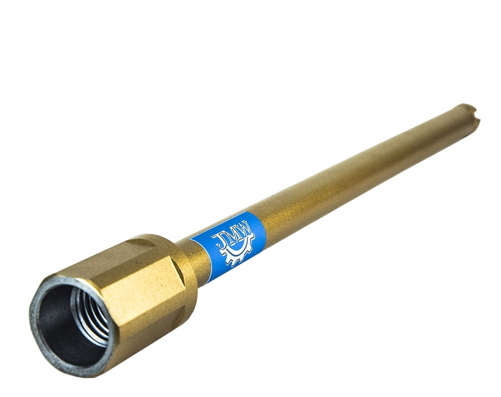 Jeremywell 1" (25mm) Diamond Wet Drill Core Bit for Concrete, Granite, Brick Block, #30/40 Diamond Grits, 1-1/4"-7 Threaded, Height 17"