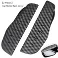 thumbnail image 3 of Riwesomey Protector de lluvia para retrovisor de coche, 2 piezas, espejo retrovisor para automóvil, cubierta a prueba de lluvia, accesorio de pieza de Ventana automotriz Riwesomey VI017691-00B, 3 of 6